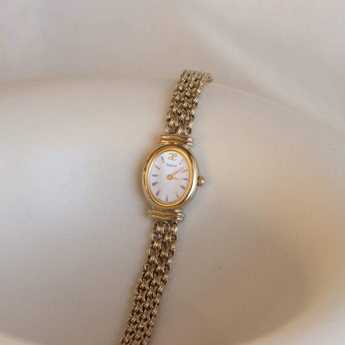 Vintage Citizen Elegance Chain Gold Watch