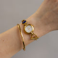 Vintage Vernerer Azul Gold Watch