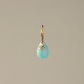 Turquoise Starburst Charm