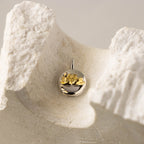 Mixed Metal Swan Locket