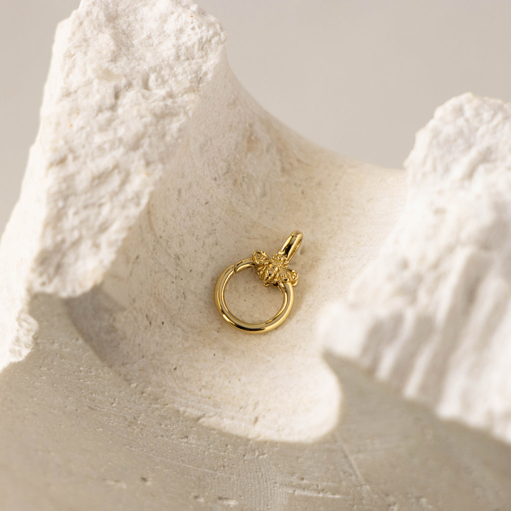 Honey Bee Charm Clasp