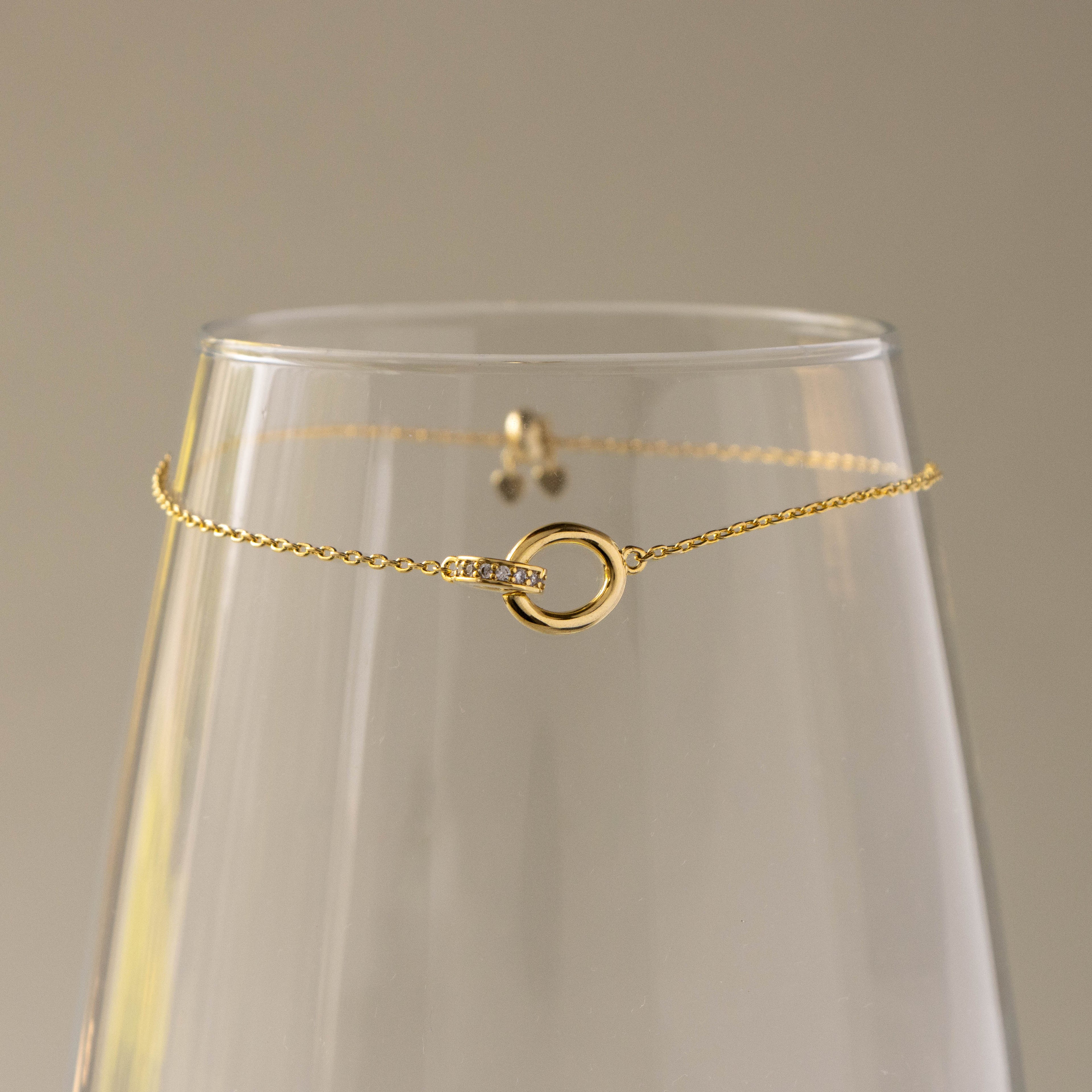 Eternity Duo Pave Circles Bracelet