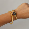 Vintage Seiko Midnight Marquise Gold Watch
