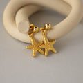 Starfish Drop Studs