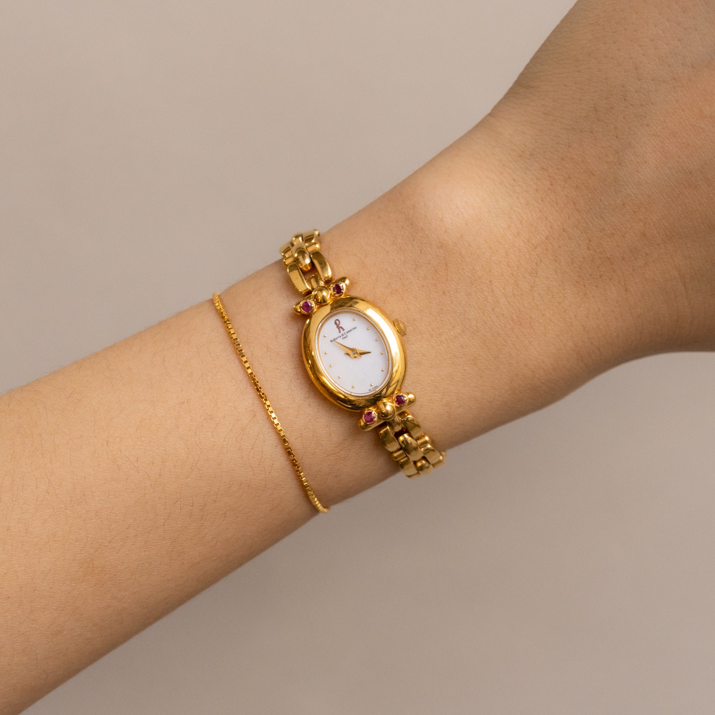 Vintage Roberta di Camerino Gold Watch