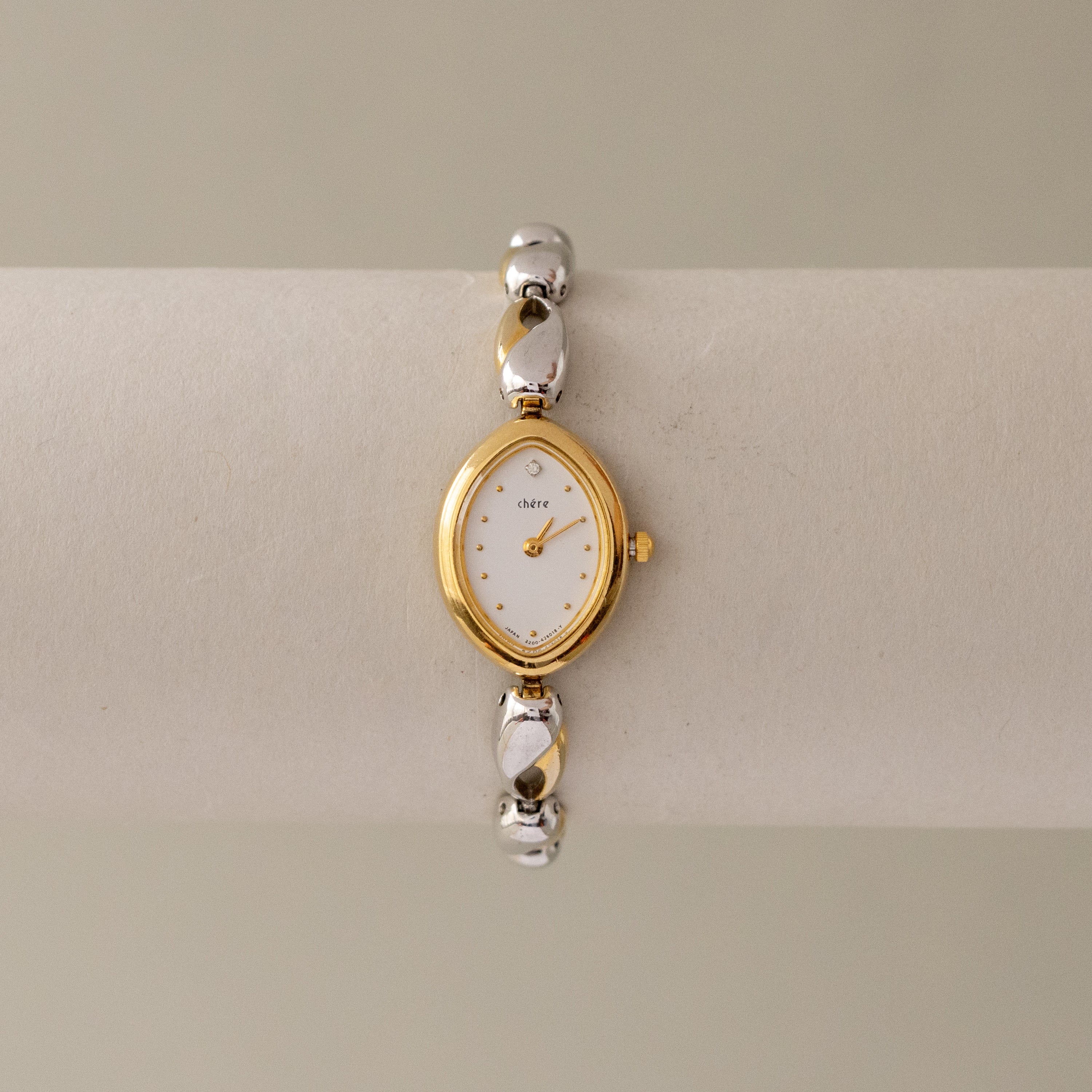 Vintage Citizen Marquise Two Tone Watch