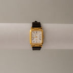 Vintage Burberrys Rectangular Gold Watch