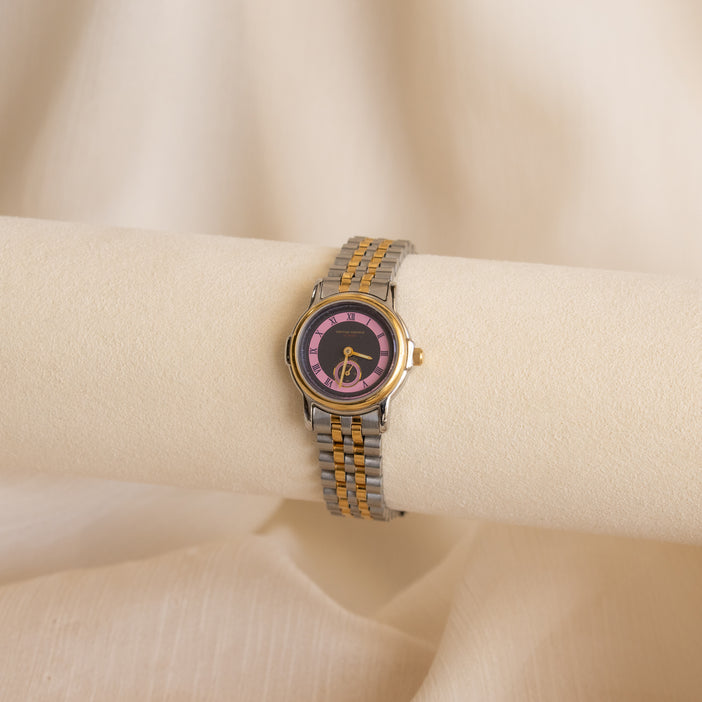 Vintage Rema Ronini Round Two Tone Watch