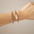 Vintage Seiko Oval Mirror Two Tone Watch
