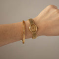 Vintage Rado Round Mesh Two Tone Watch