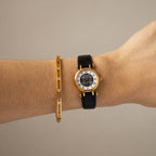 Vintage Burberrys Swiss Nova Check Gold Watch