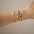 Vintage Burberrys Swiss Mosaic Gold Watch