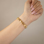 Rare Vintage Seiko Oval Twisted Gold Watch