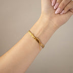 Vintage Aureole Oval Pearl Floral Gold Watch