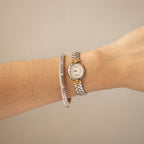 Vintage Citizen Oval Pearl Two Tone Watch