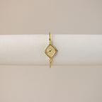 Vintage Christian Bernard Marquise Diamond Gold Watch