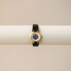 Vintage Burberrys Swiss Nova Check Gold Watch