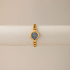 Vintage Burberrys Swiss Mosaic Gold Watch