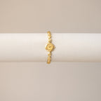 Vintage Seiko Round Droplet Gold Watch
