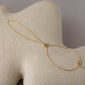 Diamond Petal Hand Chain