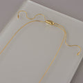 Pebble Slider Chain Necklace