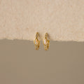 Marquise Opal Diamond Huggies