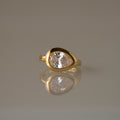 Luxe Diamond Teardrop Ring