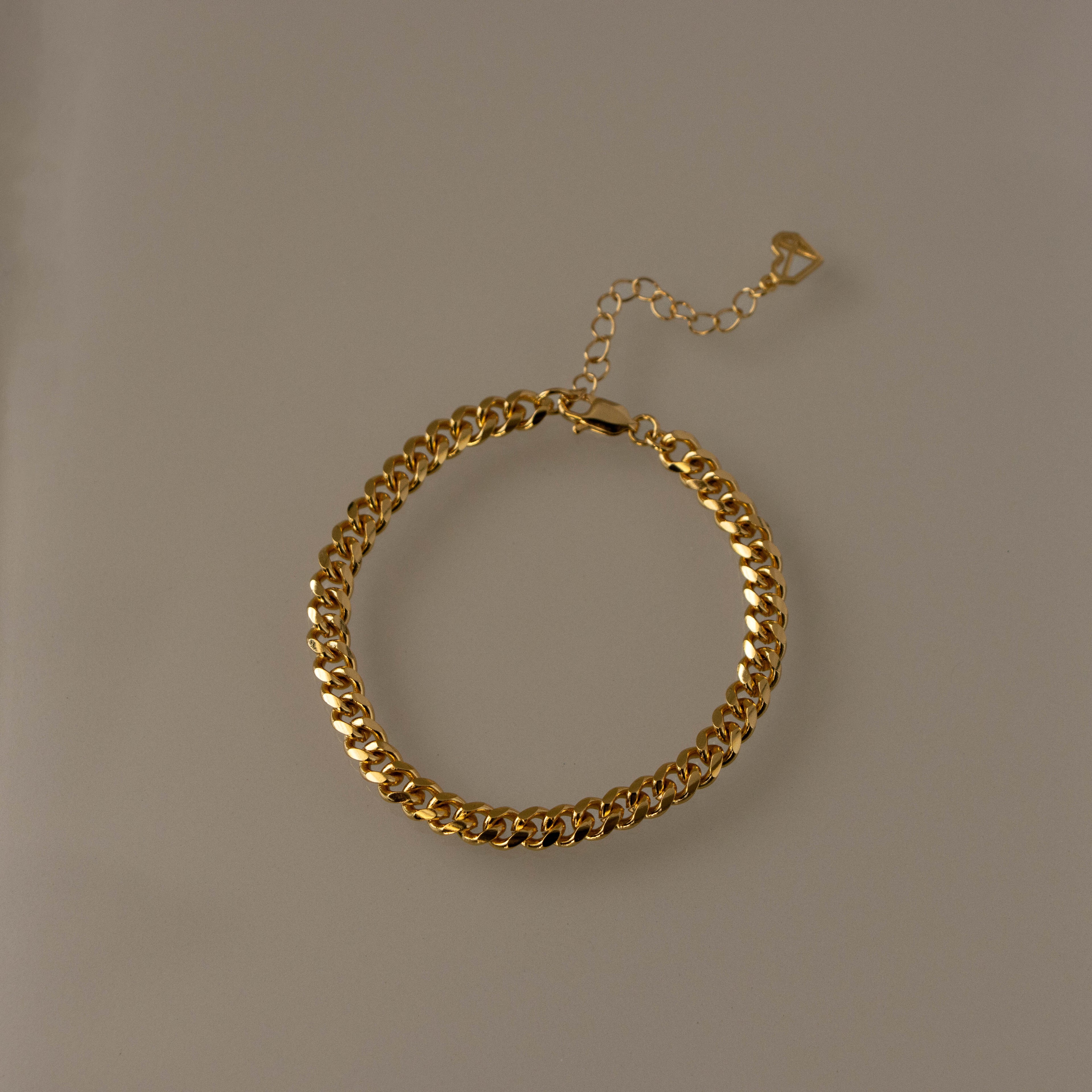 Thick Cuban Chain Bracelet