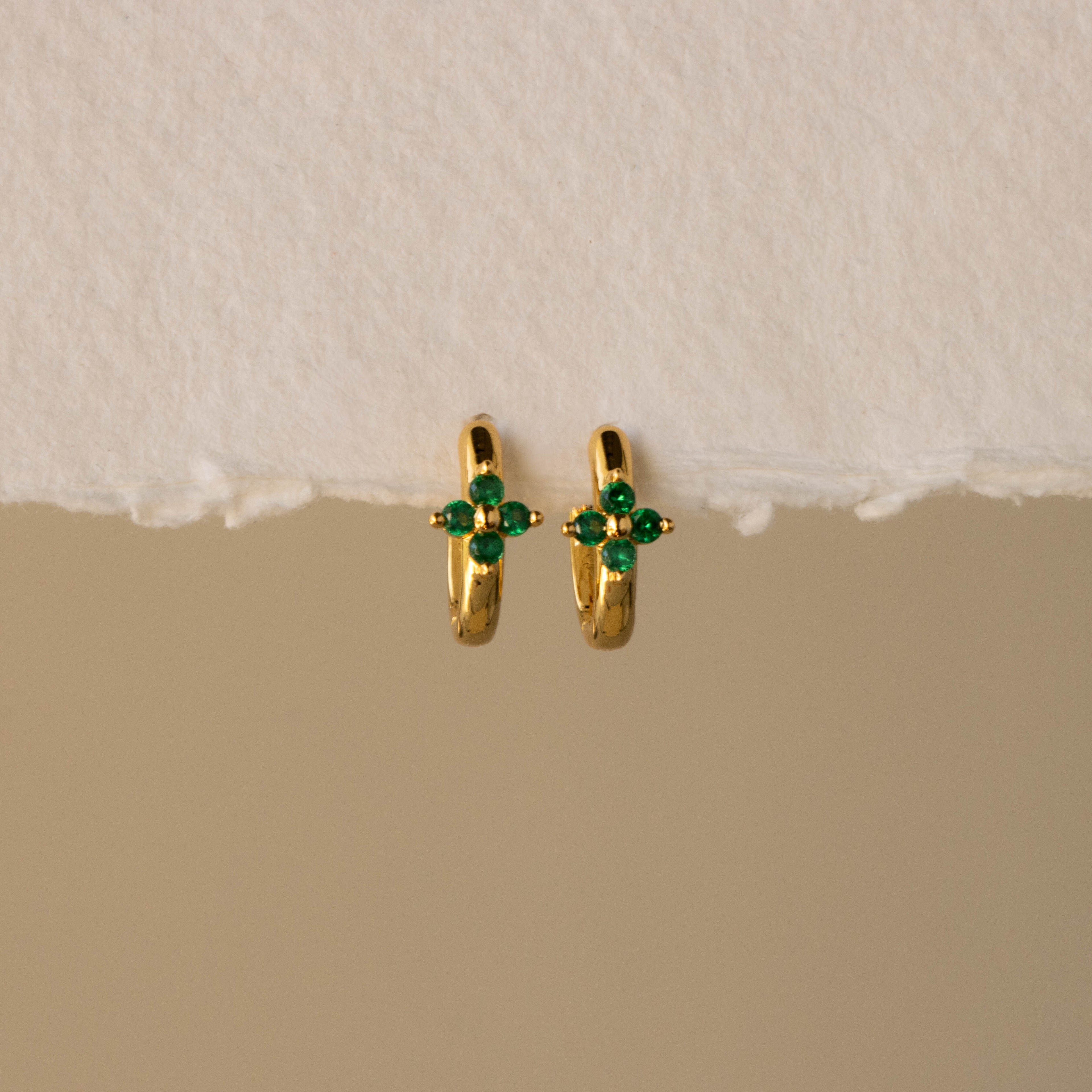 Emerald Flower Huggies