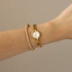 Vintage Burberrys Swiss Equestrian Gold Watch