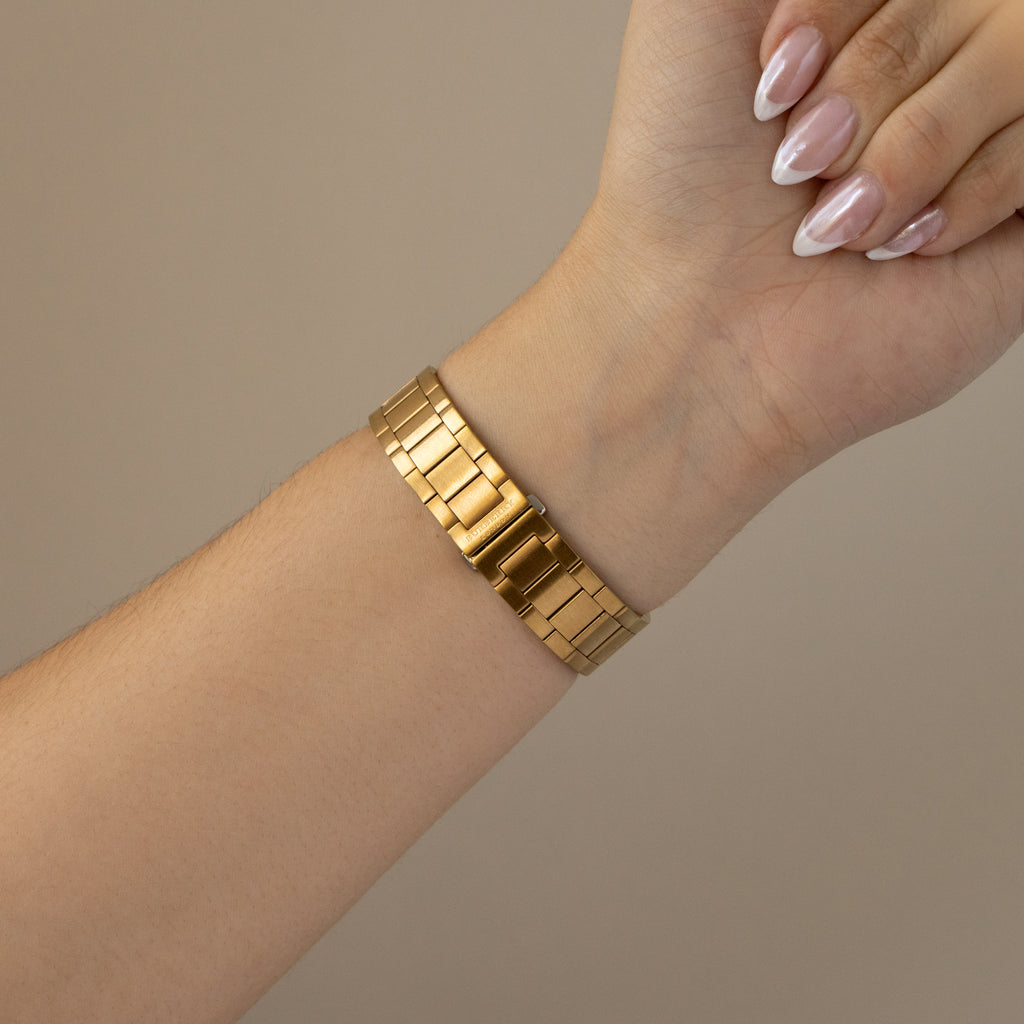 Vintage Burberrys Tank Gold Watch
