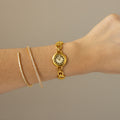 Vintage Michiko London Medallion Gold Watch