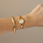 Vintage Citizen Skinny Chainlink Gold Watch