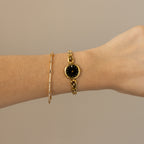 Vintage Gianni Accardi Midnight Diamond Gold Watch