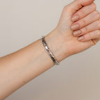 Rare Vintage Seiko Ocean Cuff Silver Watch