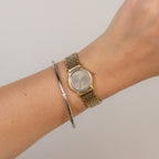 Vintage Seiko Exceline Sleek Two Tone Watch