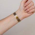 Vintage Seiko Exceline Sleek Two Tone Watch