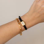 Vintage 4ºC Rectangular Gold Watch