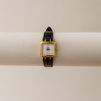 Vintage Givenchy Swiss Square Gold Watch