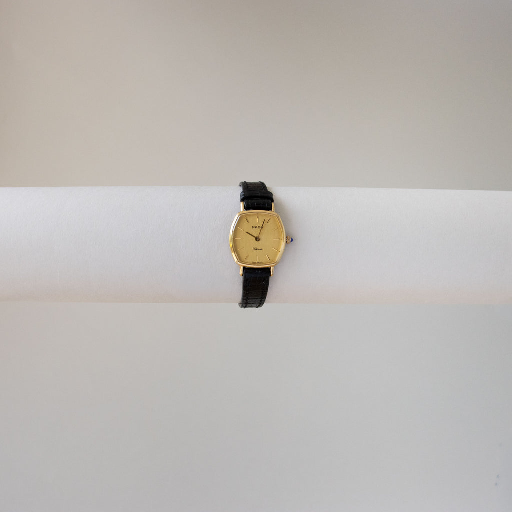 Vintage Rado Elegance Gold Watch