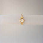 Vintage Junghans Swiss Dainty Rope Gold Watch