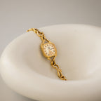 Rare Vintage Seiko Art Deco Gold Watch