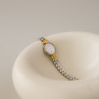 Vintage Exceed Oval Cushion Two Tone Watch