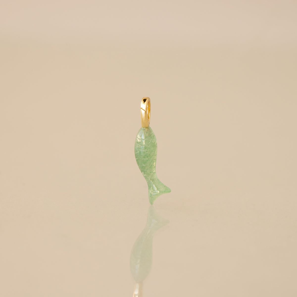 Jade Fish Charm