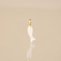 White Jade Fish Charm