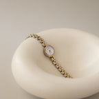 Vintage Marie Claire Pearl Two Tone Watch