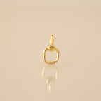 Open Cushion Charm Clasp