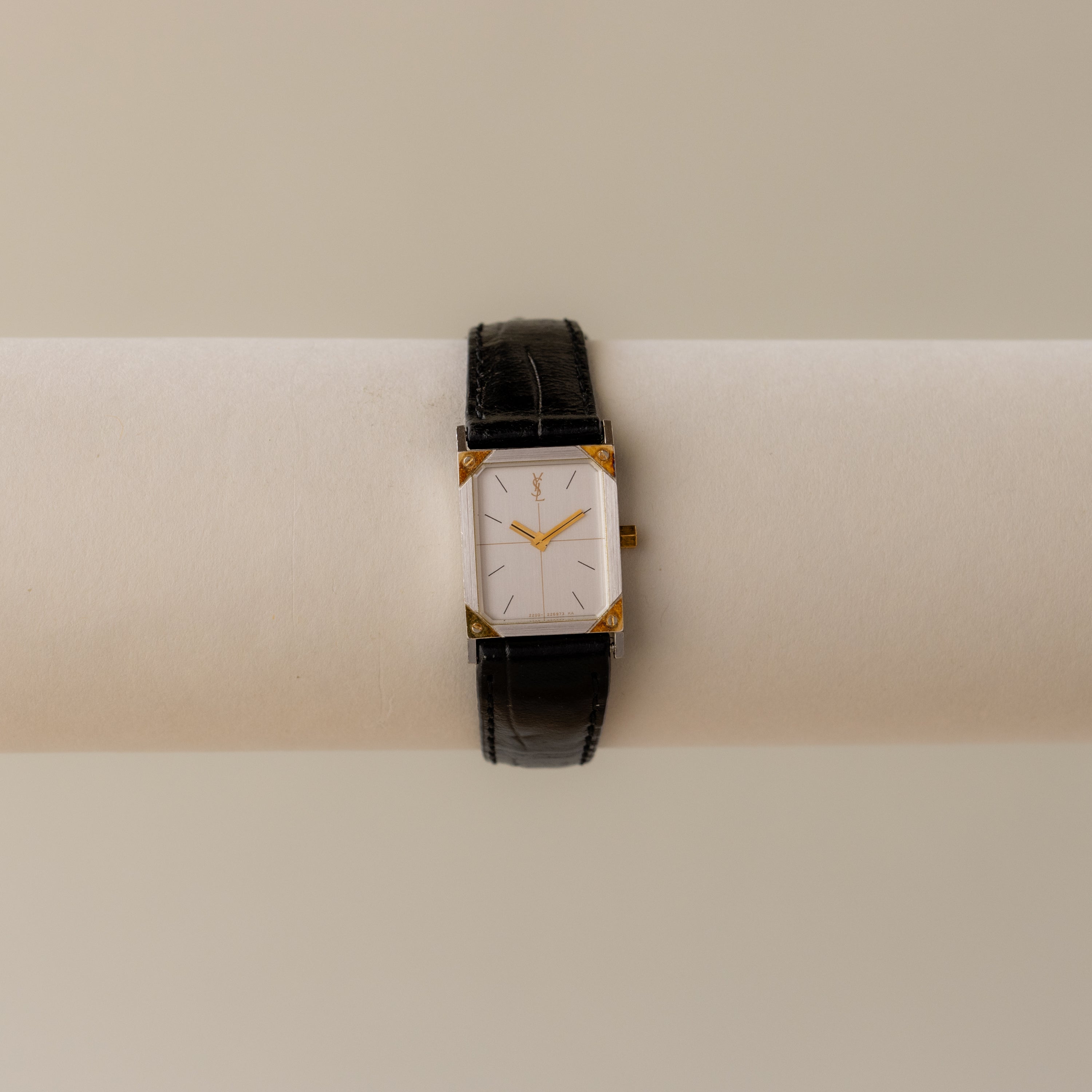 Vintage YSL Tank Two Tone Watch