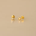 Petite Bezel Flat Back Studs