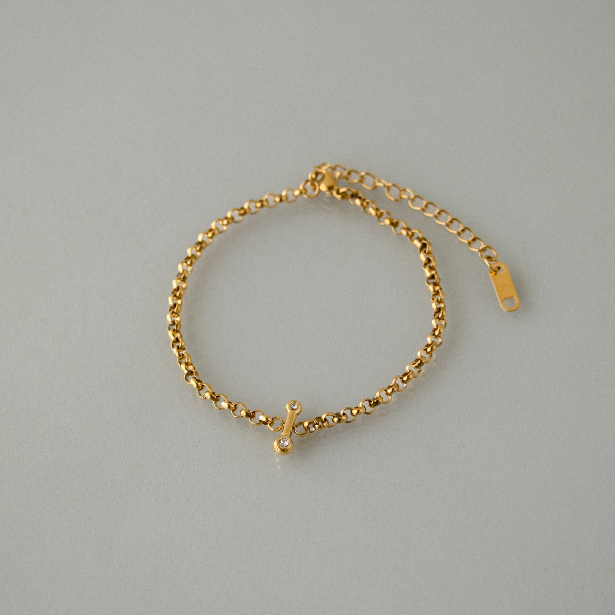 Barbell Chain Bracelet